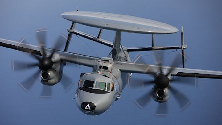 Navy orders SWaP-optimized high-power RF amplifier for JTIDS data radios on E-2D aircraft