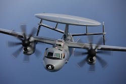 Navy orders SWaP-optimized high-power RF amplifier for JTIDS data radios on E-2D aircraft Navy orders SWaP-optimized high-power RF amplifier for JTIDS data radios on E-2D aircraft