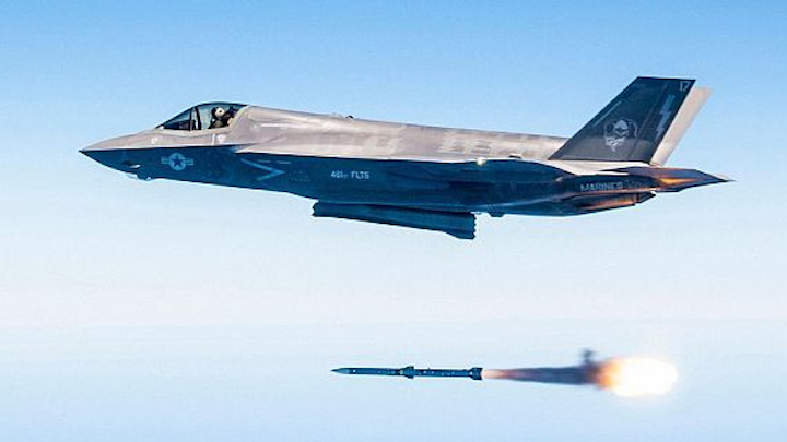 Navy seeks simulations of rapidly changing airborne threats to help enhance F-35 strike fighter targeting