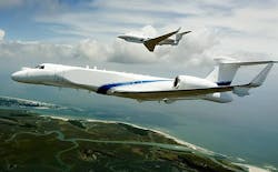 Raytheon to provide telemetry and transmitter avionics for new Navy G550 test range aircraft Raytheon to provide telemetry and transmitter avionics for new Navy G550 test range aircraft