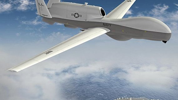 Raytheon to provide multispectral sensor system for Navy MQ-4C Triton maritime surveillance UAV