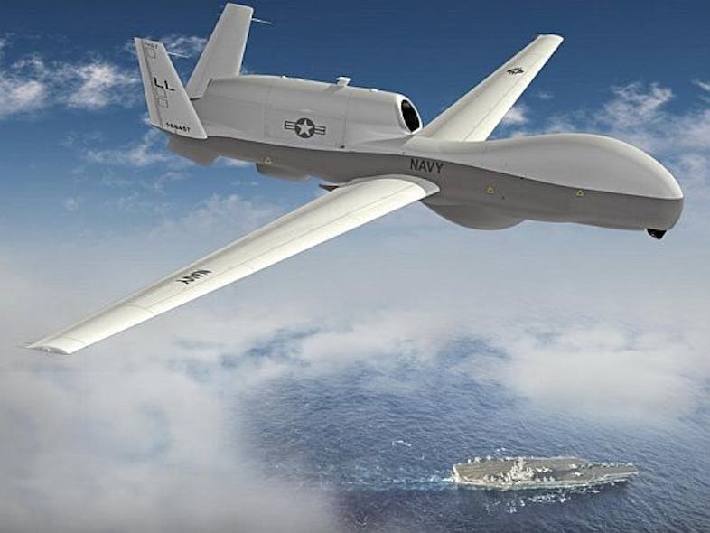 Raytheon to provide multispectral sensor system for Navy MQ-4C Triton maritime surveillance UAV