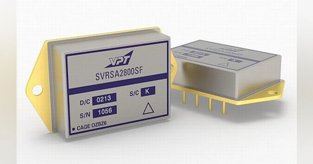 Vpt Power Module Electronics Components Radiation-hardened DC-DC converters power electronics for space ...