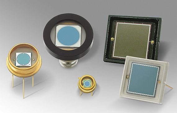 Silicon photodiodes for electro-optical applications that block near-infrared introduced by OSI