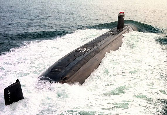 ohio class submarine antenna profile