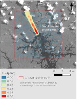 Petitsaut Methaneconcentration Petitsaut Methaneconcentration