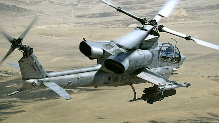 Bell gets ready to build 27 new Marine Corps AH-1Z attack helicopters in $36.6 million order