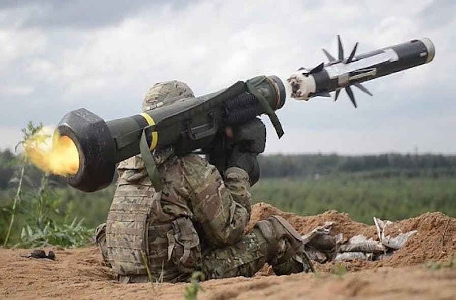Raytheon/Lockheed Martin joint venture to build Javelin anti-armor missiles for U.S. allies