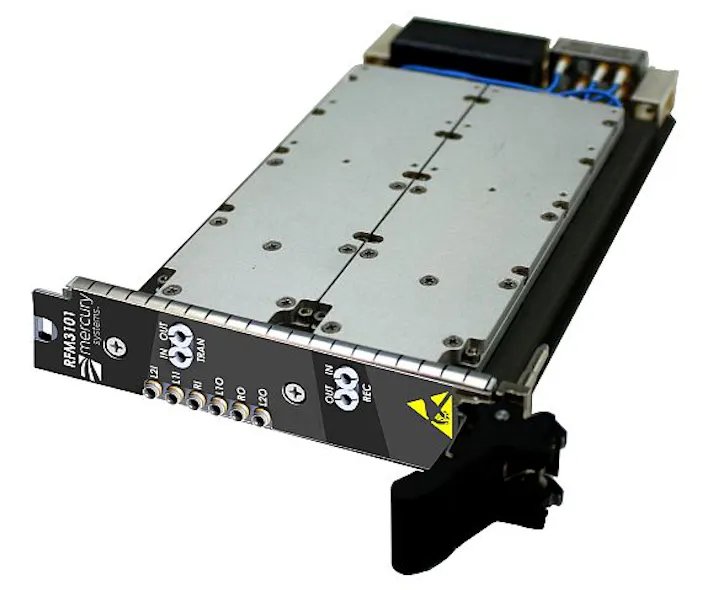 Wideband microwave transceiver for electronic warfare (EW) applications ...