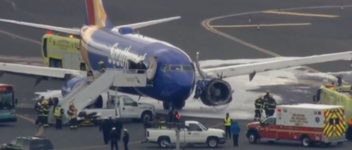 Southwest Airlines 737 engine fails, rips hole in fuselage prompting ...