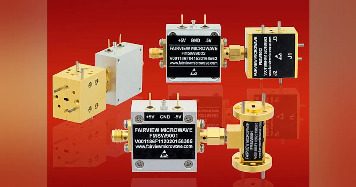 Waveguide Radiating Pin E- and W-band RF and microwave PIN diode waveguide switches for radar ...