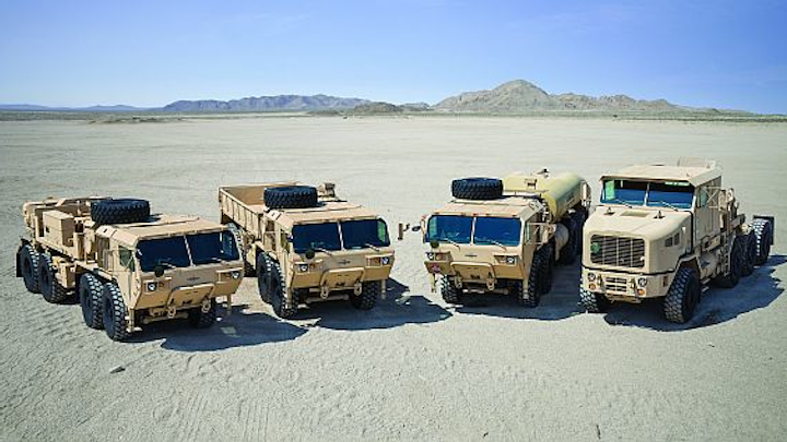 Oshkosh to rebuild battlefield trucks and vetronics to like-new in $235.2 million land vehicle orders