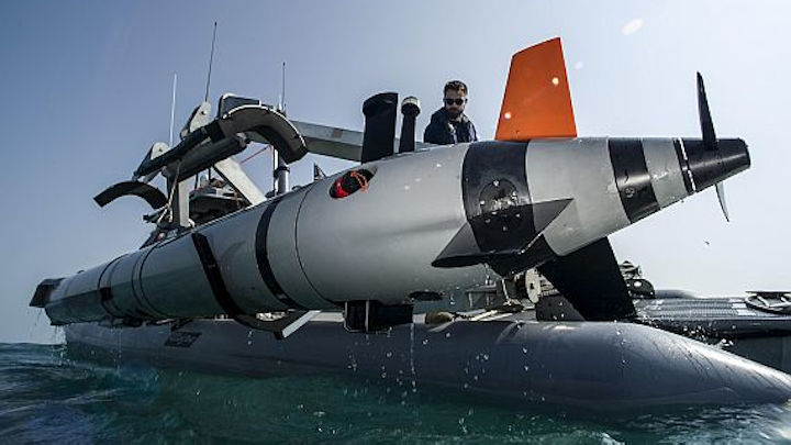 Navy eyes unmanned underwater vehicle (UUV) weapons payloads to stop or disable 160-foot ships at sea