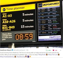 Heathrow Starwars Heathrow Starwars