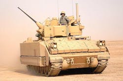 Army asks DRS to upgrade and repair digital power control in Bradley combat vehicle vetronics