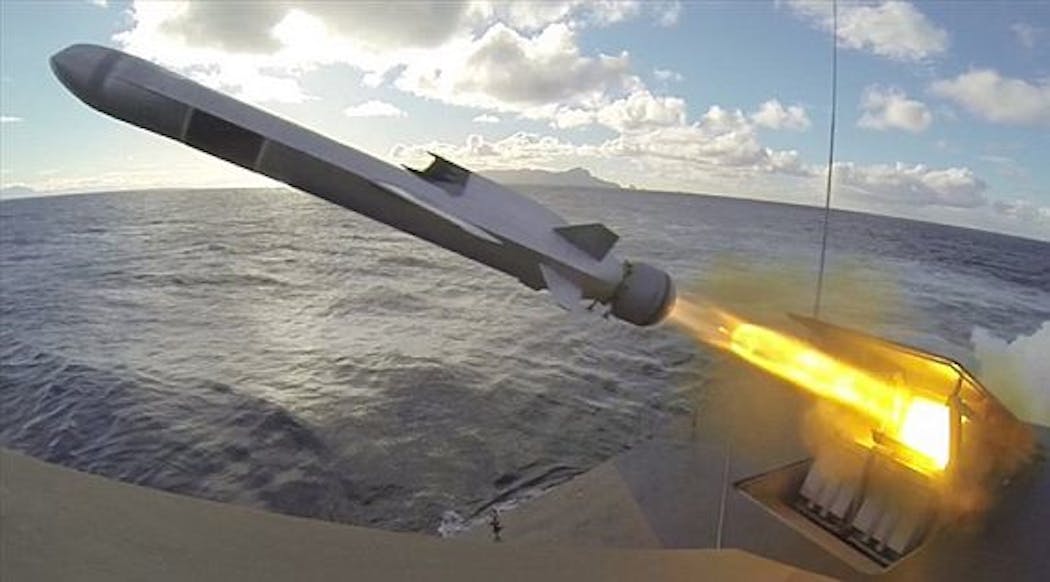 Navy chooses Raytheon and Kongsberg to build land-attack and anti-ship missile for LCS and future frigate