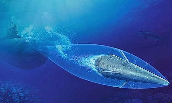 submarine underwater missile