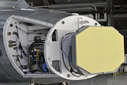 Northrop Grumman shows that APG-83 SABR radar upgrading is an option for F/A-18C/D jet fighter-bombers Northrop Grumman shows that APG-83 SABR radar upgrading is an option for F/A-18C/D jet fighter-bombers