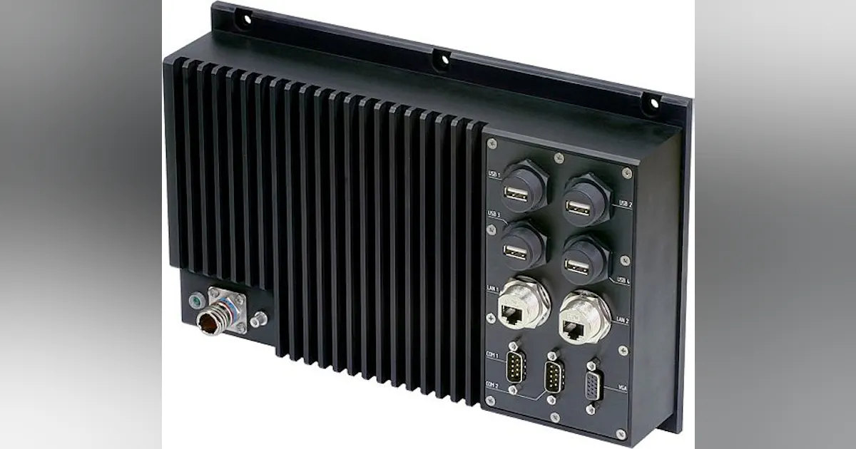 Microcom Computer Rugged Industrial rugged computer for a variety of vehicle applications ...