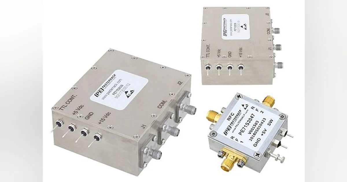 Diode Array Rf Switch High-power PIN diode RF switches for radar and electronic warfare (EW ...