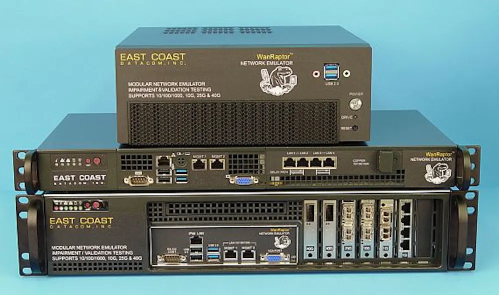 Network emulator for network latency test and measurement applications ...