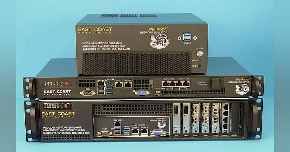 Emulator Networking Network emulator for network latency test and measurement applications ...