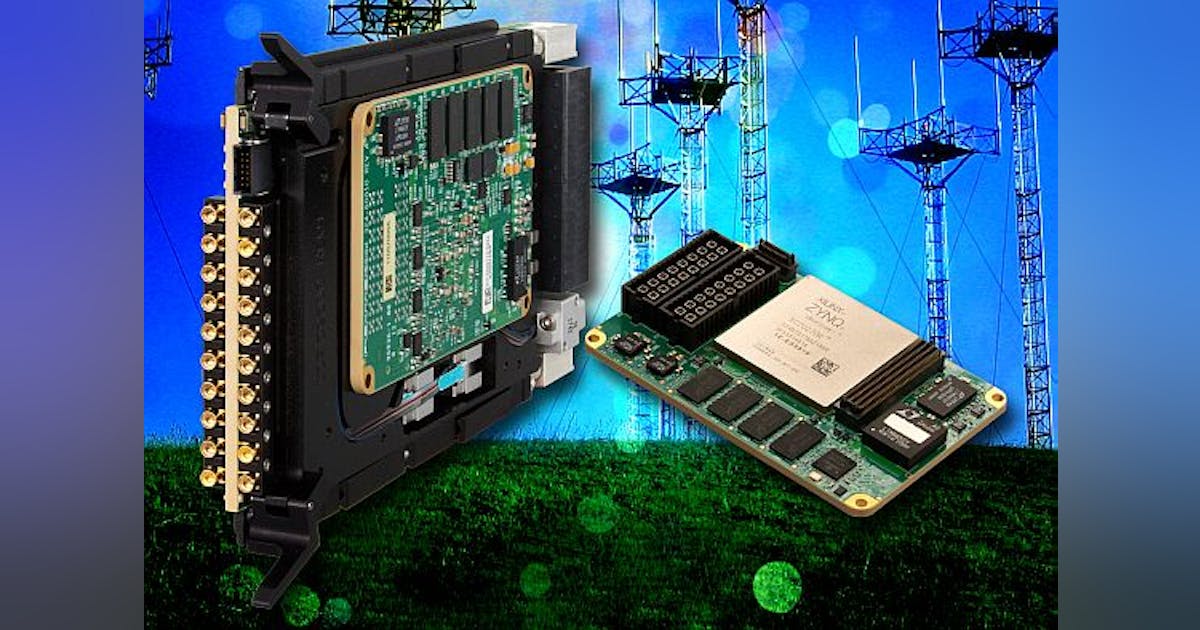 Radio frequency system-on-chip (RFSoC) embedded computing for signal ...