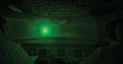 Air Force lets multi-million-dollar contracts for pilot eye protection from military and civil laser attacks