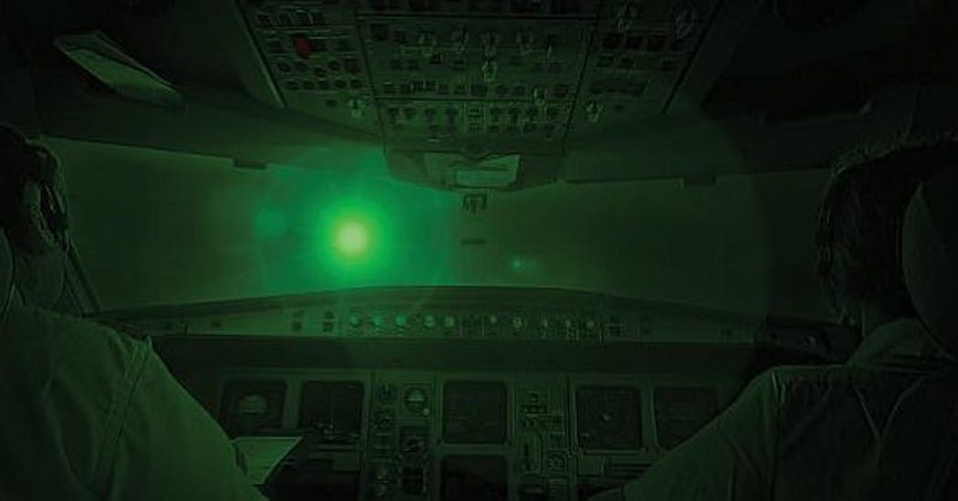 Air Force lets multi-million-dollar contracts for pilot eye protection from military and civil laser attacks