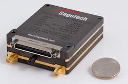 Sagetech demonstrates tiny IFF transponder for military unmanned aerial vehicles (UAVs)