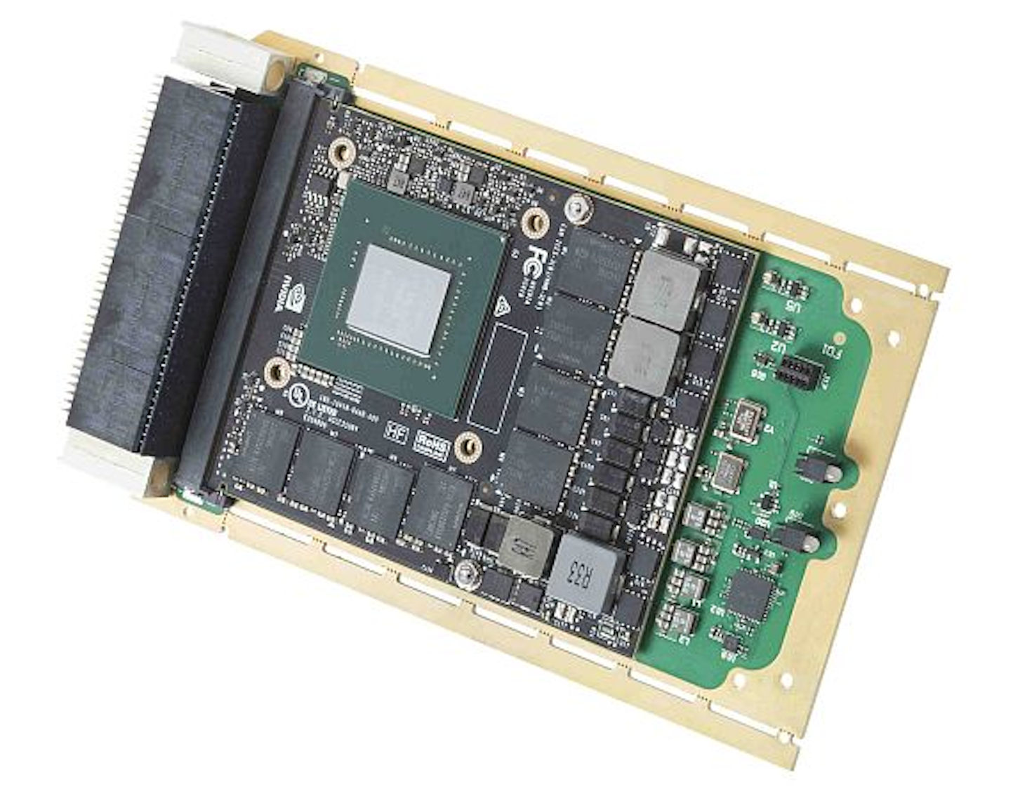 Rugged GPGPU-based graphics card for high-performance embedded ...
