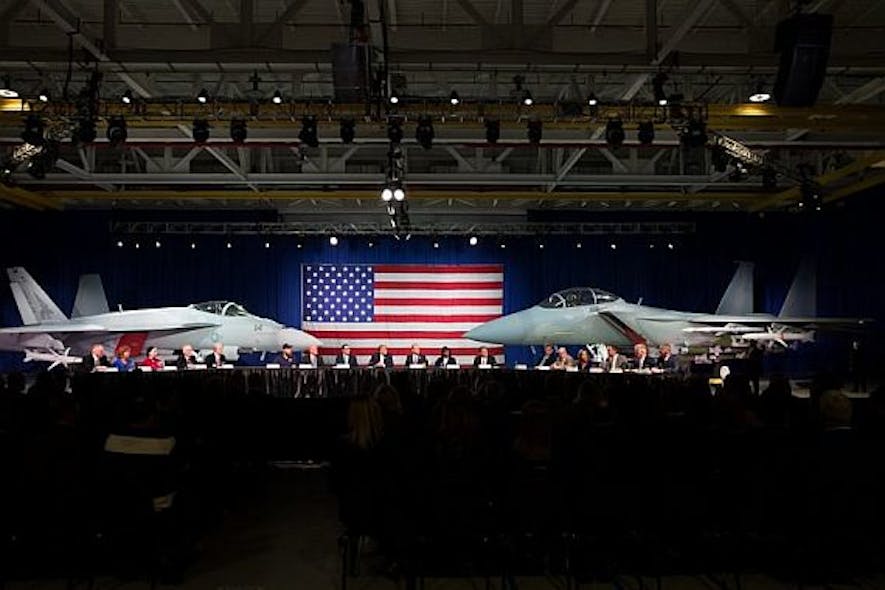 President Donald Trump injected a fresh dose of uncertainty over defense spending Monday when he derided 2019&rsquo;s defense budget &mdash; which he readily signed and has praised for months &mdash; as &ldquo;crazy.&rdquo;