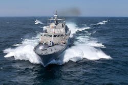 Raytheon hands over LCS anti-submarine warfare transmitter component to Navy Raytheon hands over LCS anti-submarine warfare transmitter component to Navy