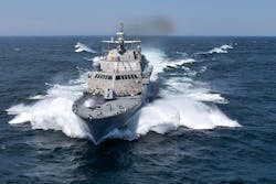 Raytheon hands over LCS anti-submarine warfare transmitter component to Navy