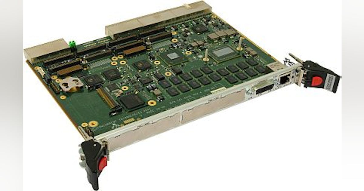 6U CompactPCI single-board computer with Intel Core processor ...