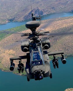 Boeing Apache helicopter