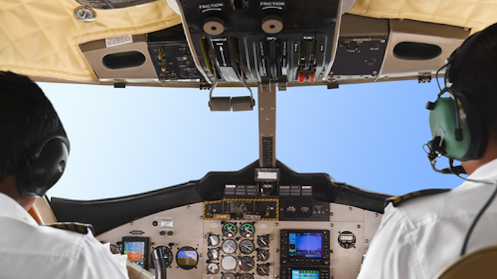 Head up vs. head down displays for pilots