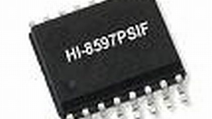 ARINC 429 avionics databus line driver that meets DO-160G Level 3 pin injection waveforms introduced by Holt