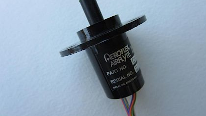 Miniature and high definition commercial slip rings for robotics introduced by Aeroflex