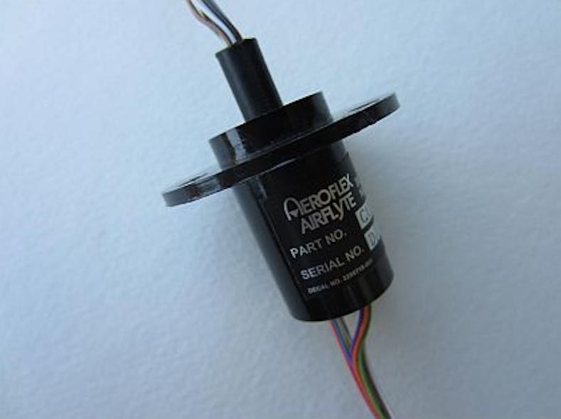 Miniature and high definition commercial slip rings for robotics introduced by Aeroflex