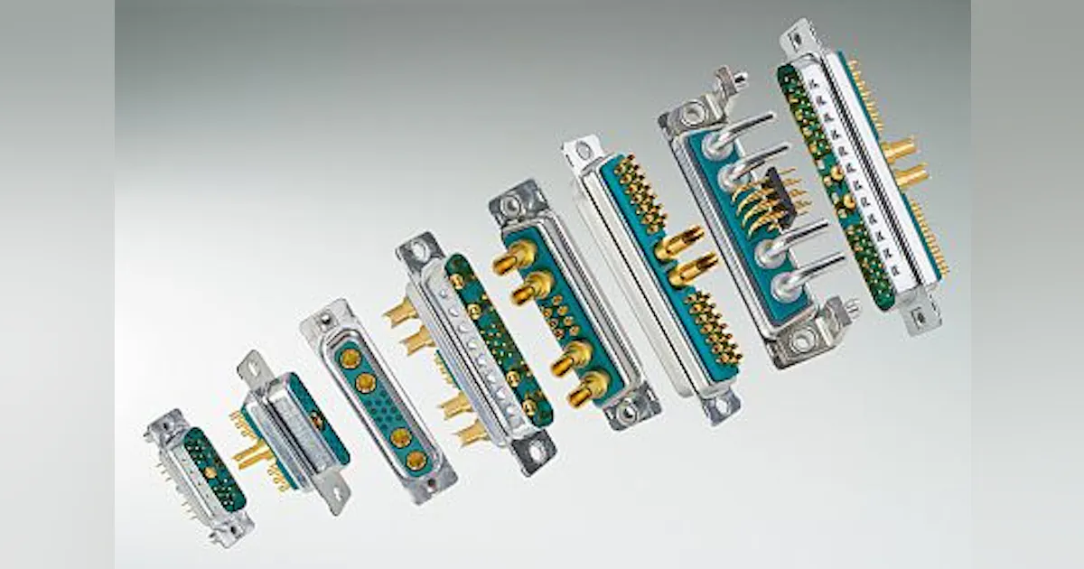 Mini Connector Types Comsec Non-magnetic D-subminiature connectors introduced by CONEC for mission ...