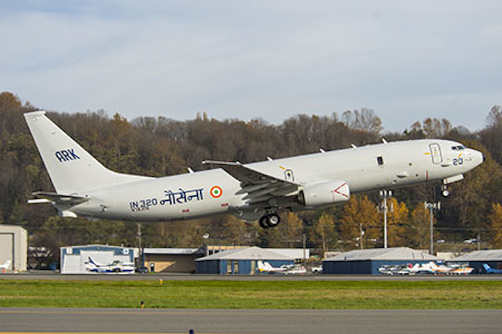 Boeing Delivers P8i Maritime Aircraft Based On Next Generation 737 To Indian Navy Military Aerospace Electronics Thursday, november 19, 2020 by indian defence news. boeing delivers p8i maritime aircraft