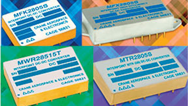 Crane Aerospace & Electronics expands power electronics portfolio, introduces new products at Electronica
