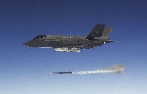 F-35 air-to-air missiles can now hit two unmanned aircraft at once -- changing air combat