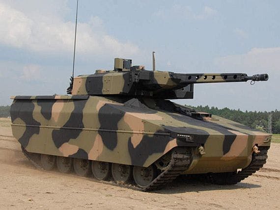 U.S. Army considers German-built armored combat vehicle, with U.S. sensors and embedded computing
