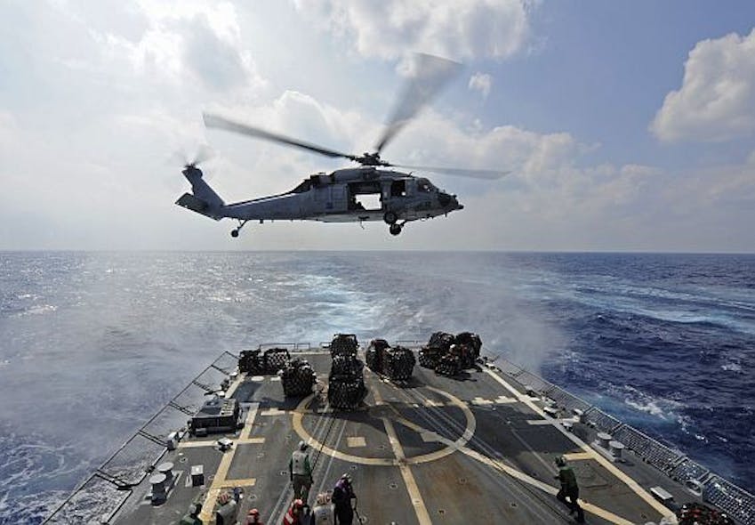 Navy chooses sensor datalink from L-3 Communications-West to help helicopters and warships share information