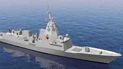 Designing naval surface warships for modern anti-submarine warfare (ASW) with networked sensors