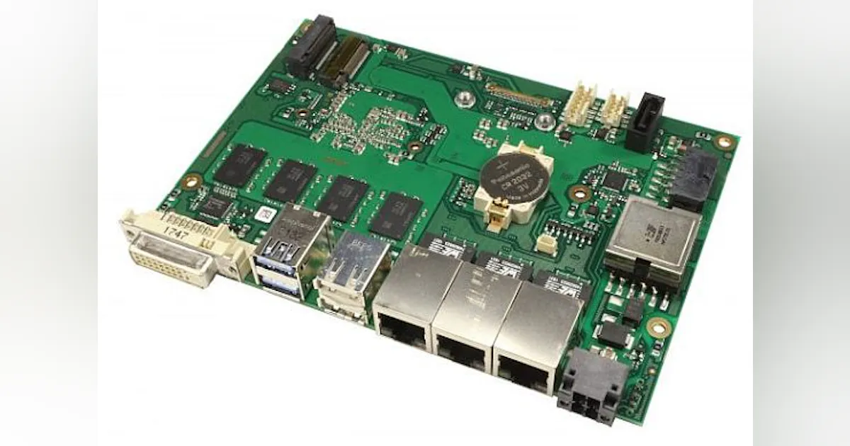 Rugged embedded computing boards for industrial uses in extended ...