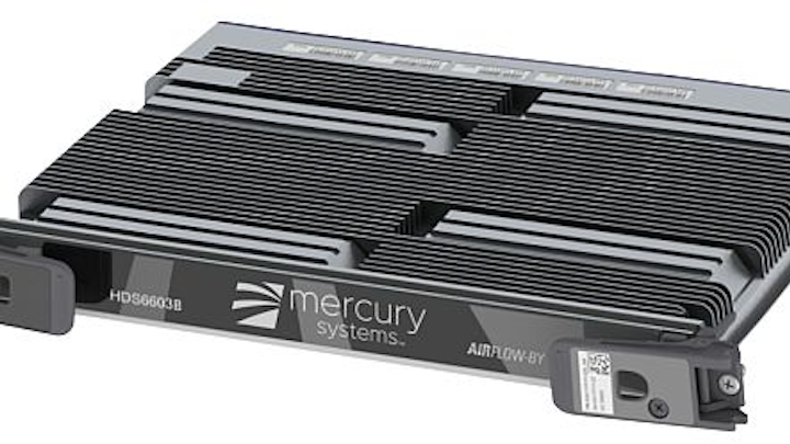 Rugged 6U OpenVPX embedded computing blade servers for artificial intelligence (AI) introduced by Mercury