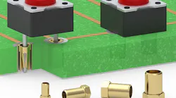Solderless press-fit receptacles for circuit board interconnects introduced by Mill-Max
